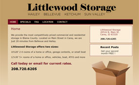 Littlewood Storage : Hailey, Ketchum, Sun Valley